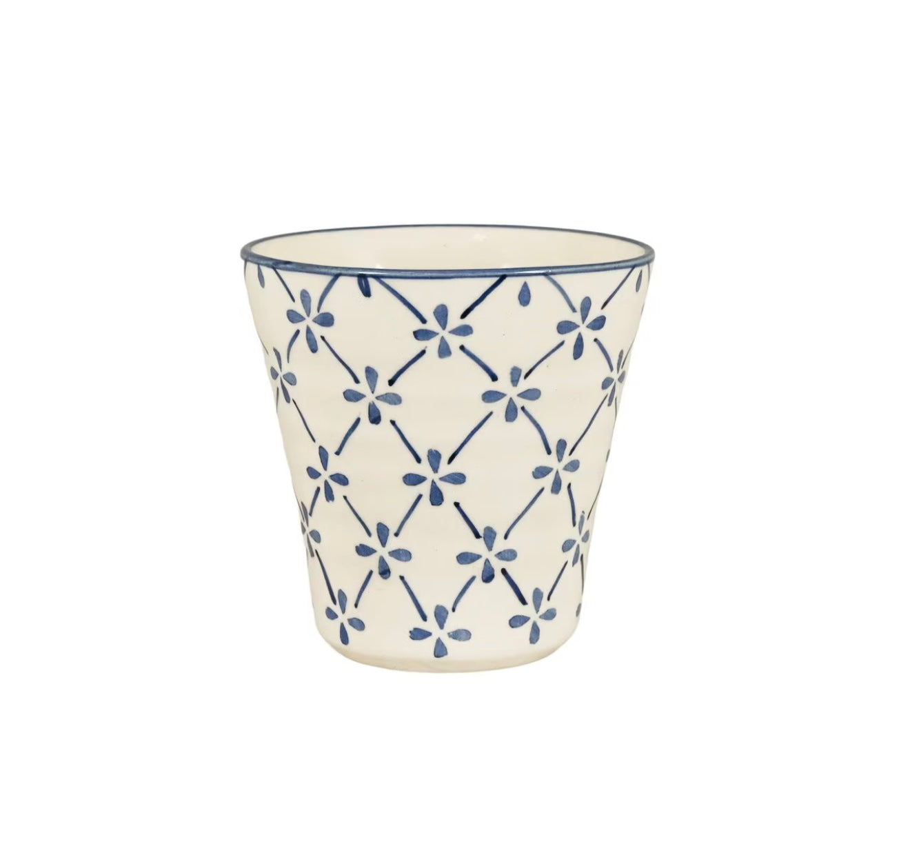 Lattemugg Marion Klöver Blå Strömshaga