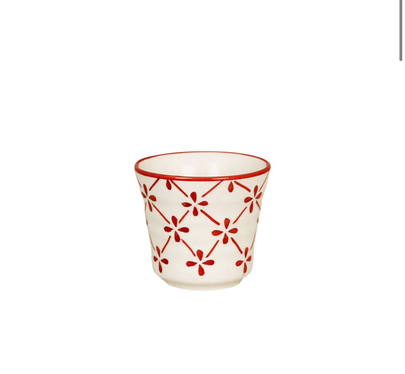 Liten Mugg Marion Klöver Röd Strömshaga