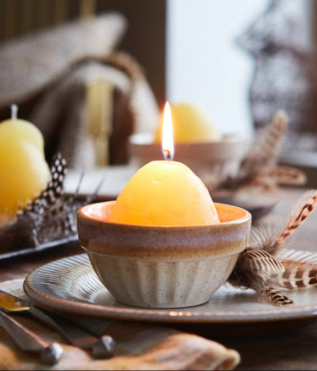 COSTA Skål S, Elfenben/senapsgul Affari of sweden