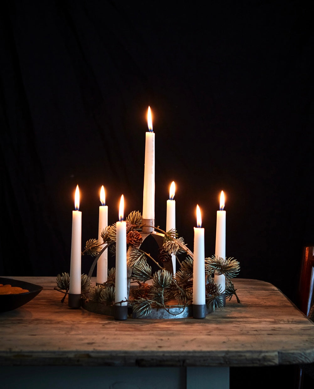 FENIX Lucia ljusstake, Grå Affari of sweden