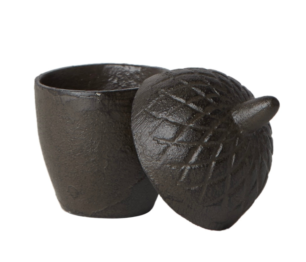 FREJ Skål med lock S, Brun/svart Affari of sweden