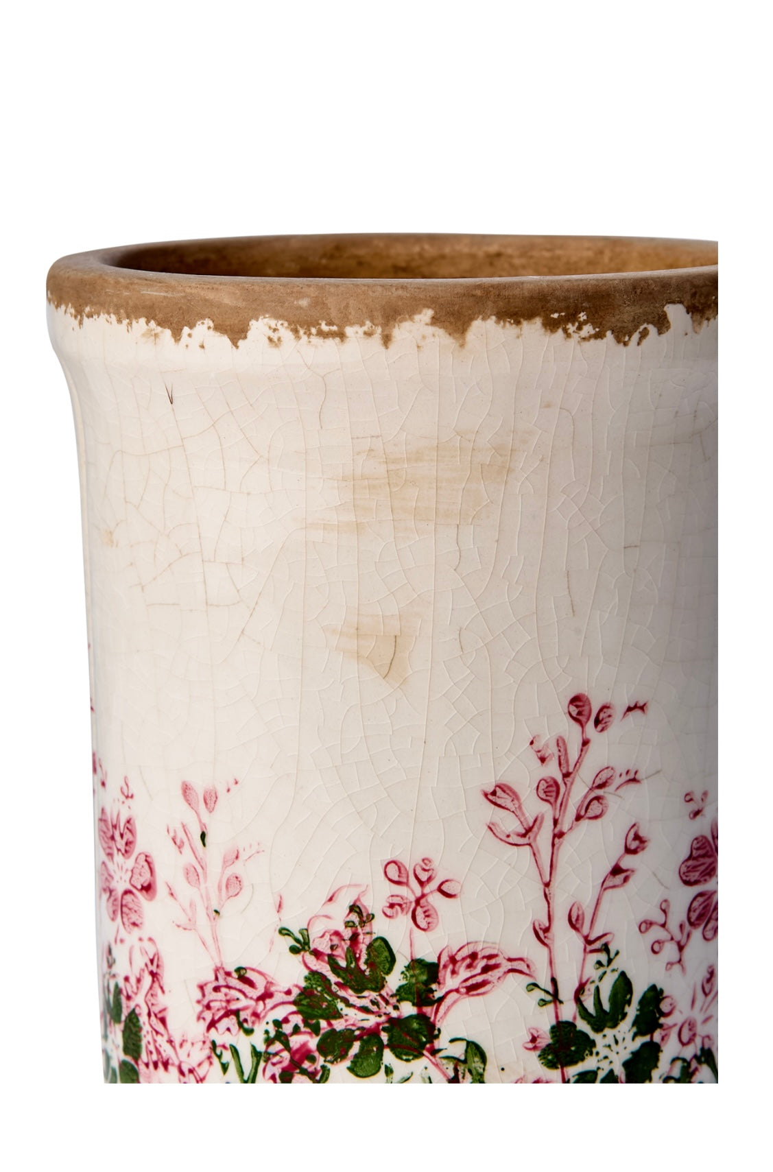 SPRING Vas, Vit/grön/rosa Affari of sweden
