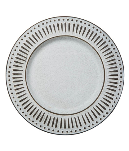ANTONIA Tallrik, Grå/elfenben 6-Pack Affari of sweden