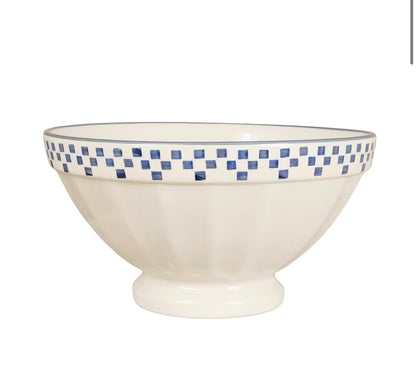 Skål Marion Ruta Blå Stor Strömshaga