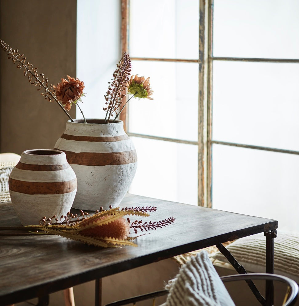 CAMILLE Kruka M, Vit/brun Affari of sweden