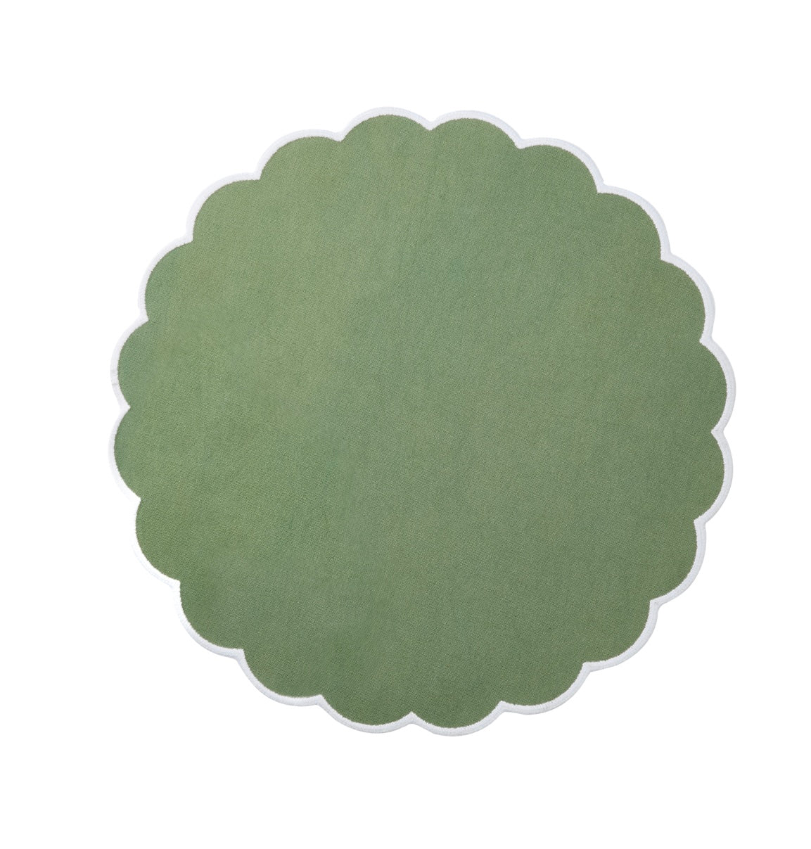 FLORA Tallriksunderlägg, Grön 6-Pack Affari of sweden