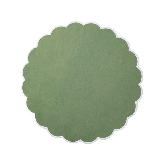 FLORA Tallriksunderlägg, Grön 6-Pack Affari of sweden