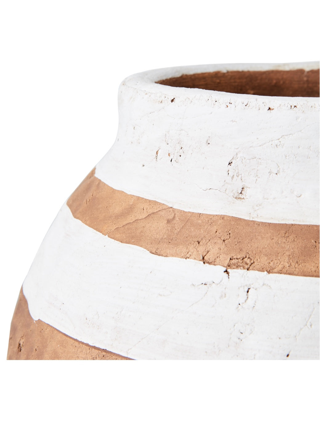 CAMILLE Kruka L, Vit/brun Affari of sweden