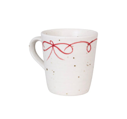 Mugg Viola Rosett Röd Strömshaga