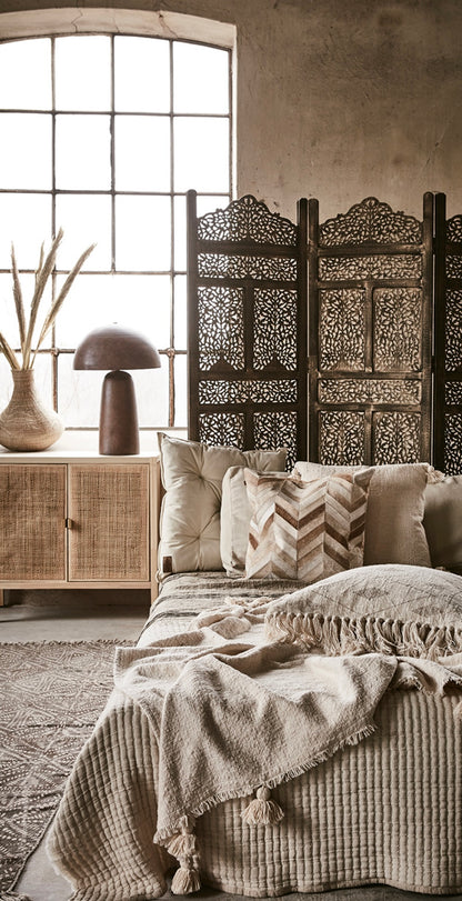 FUNGI Bordslampa L, Brun Affari of sweden