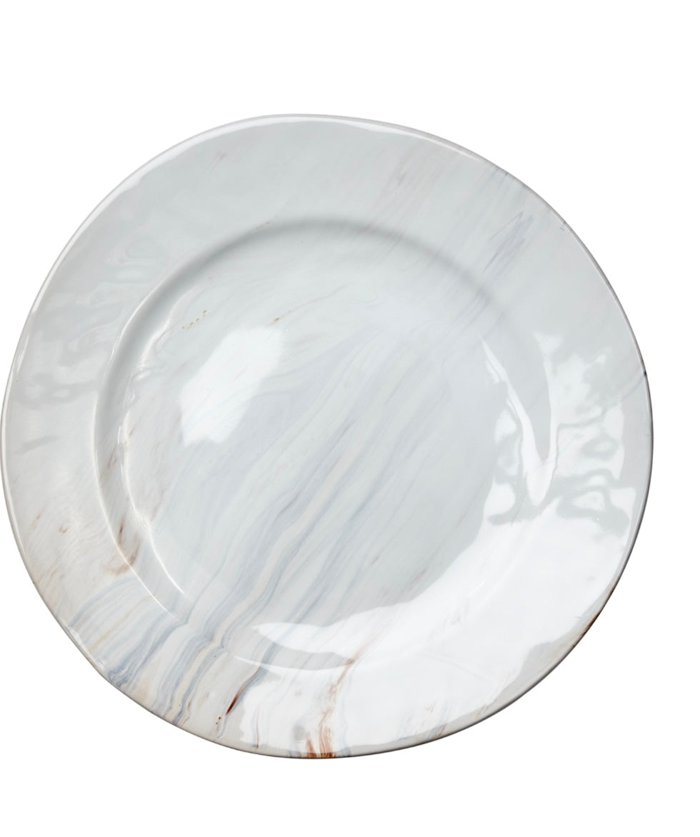 AMELIA Tallrik, Marmorerad 4-Pack  Affari of sweden