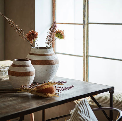 CAMILLE Kruka L, Vit/brun Affari of sweden