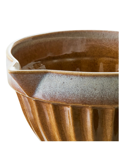 COSTA Skål med pip, Senapsgul/flerfärgad Affari of sweden