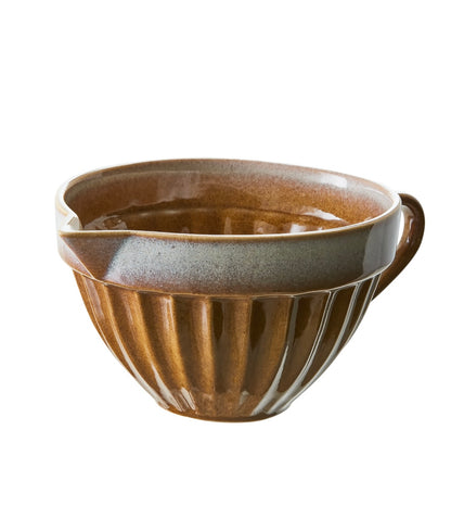 COSTA Skål med pip, Senapsgul/flerfärgad Affari of sweden