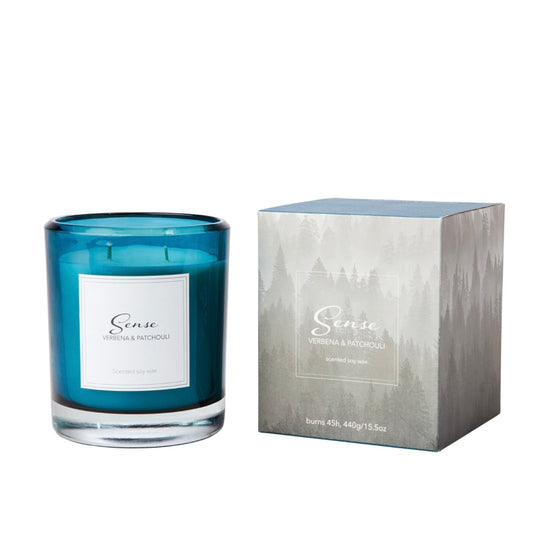 SENSE Doftljus Verbena & patchouli, Blå
