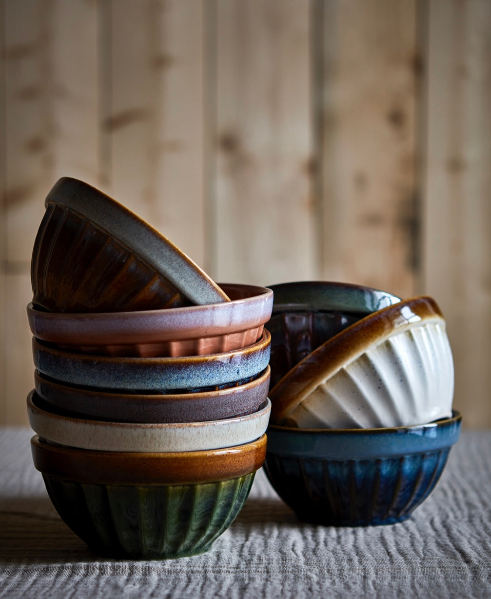 COSTA Skål L, Brun/flerfärgad Affari of sweden