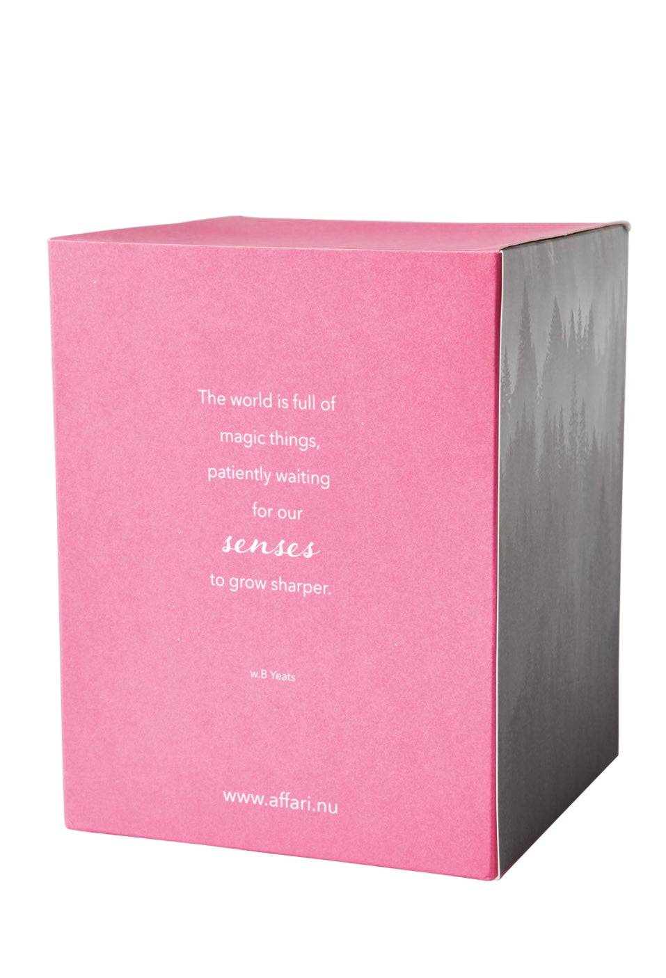 SENSE Doftljus med kupa Peony, Ceriserosa