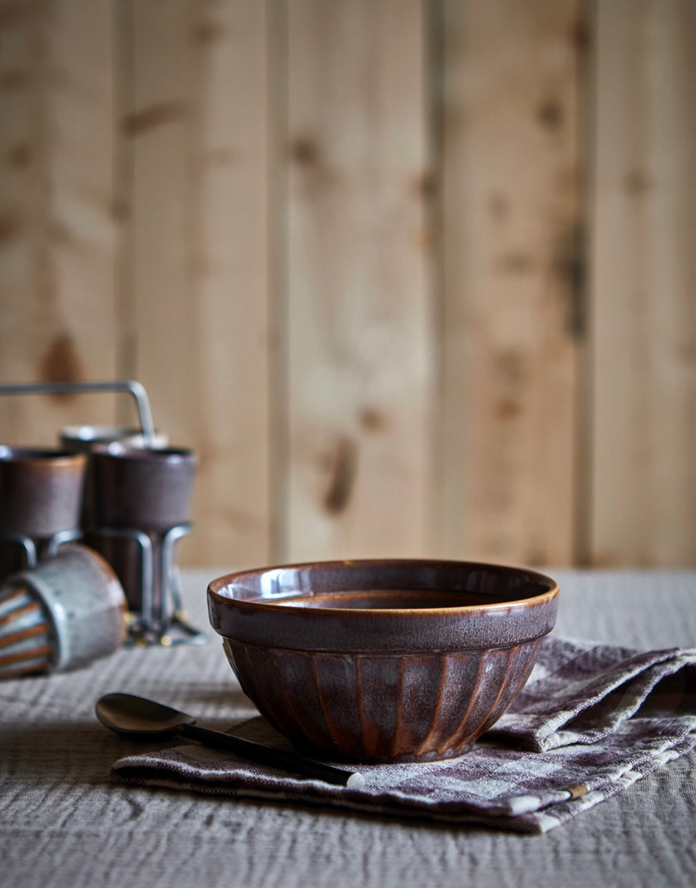 COSTA Skål L, Grå/flerfärgad Affari of sweden