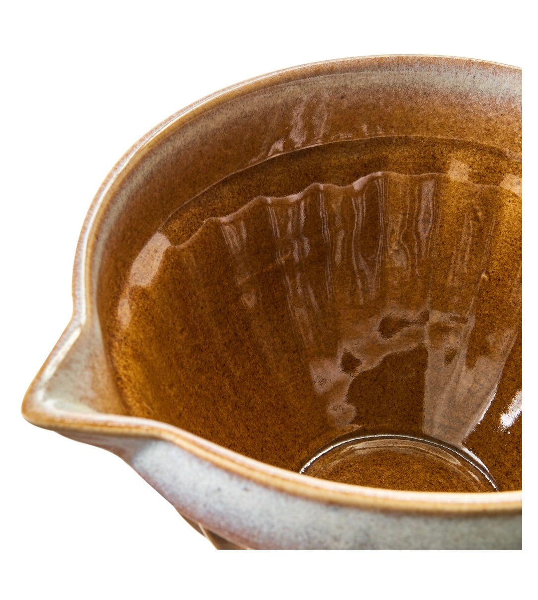 COSTA Skål med pip, Senapsgul/flerfärgad Affari of sweden