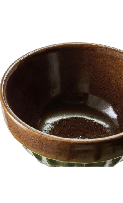 COSTA Skål S, Grön/brun Affari of sweden