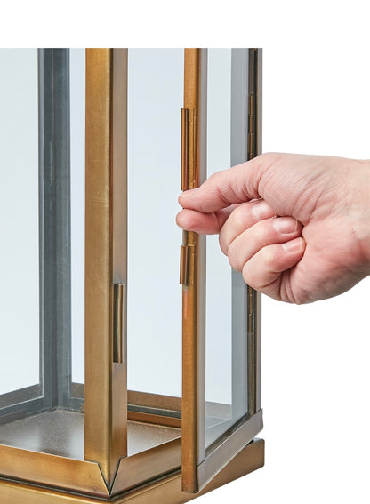 CLINTON Lykta M, Mässingsfärgad Affari of sweden