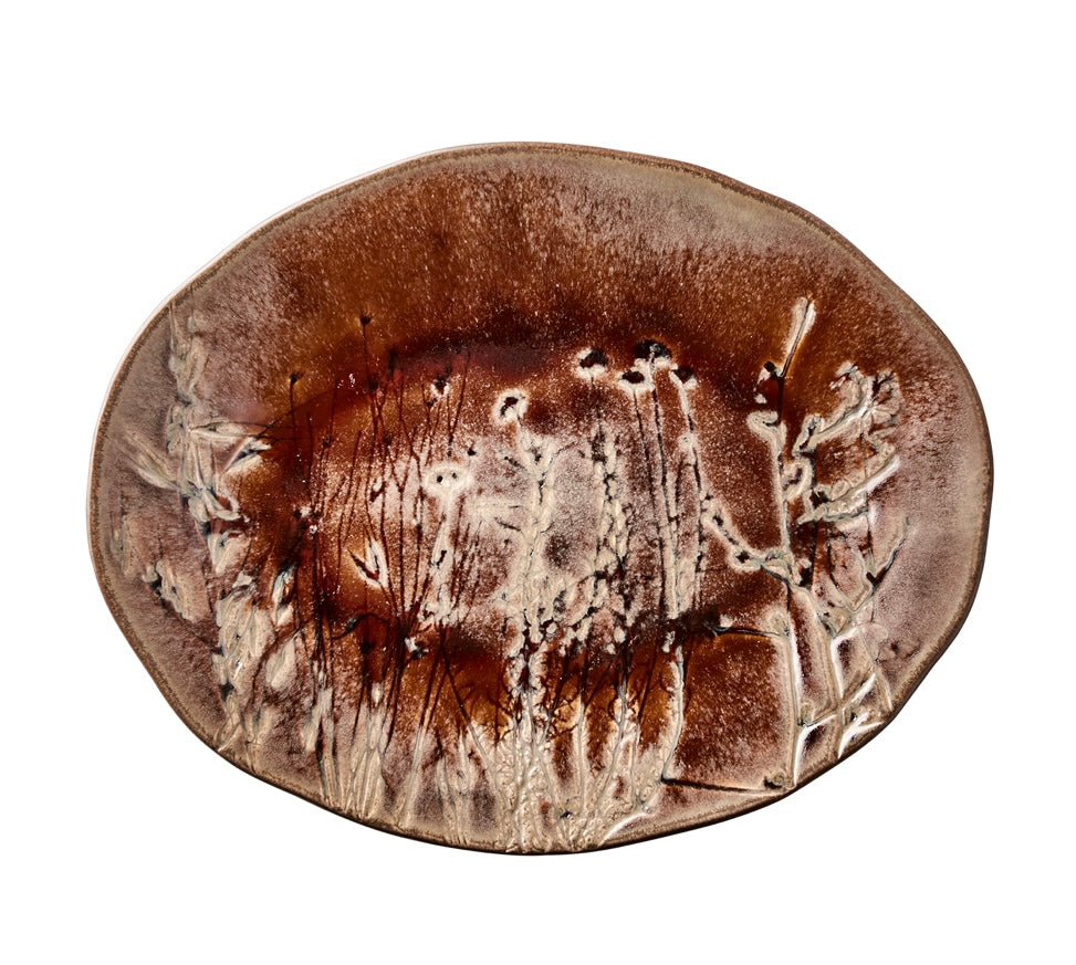 ANNABELLE Serveringsfat, Terrakotta Affari of sweden