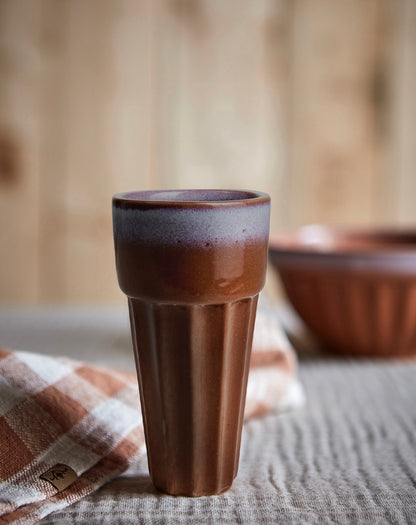 COSTA Kopp L, Terrakotta/flerfärgad Affari of sweden