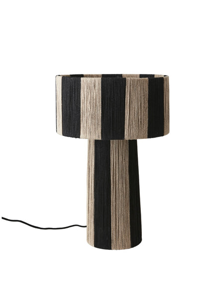 JULLAN Bordslampa M, Svart/natur Affari of sweden