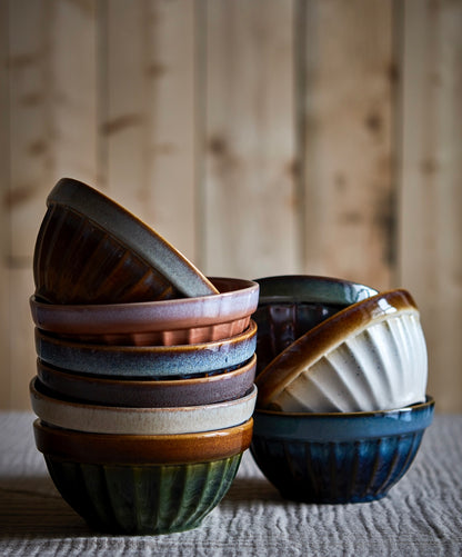 COSTA Skål L, Terrakotta/flerfärgad Affari of sweden