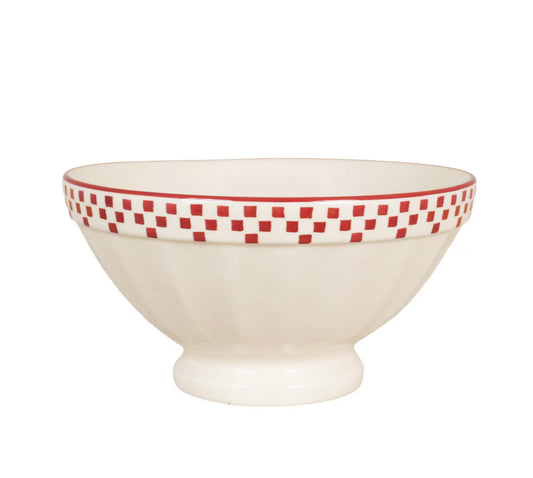 Skål Marion Ruta Röd Stor Strömshaga