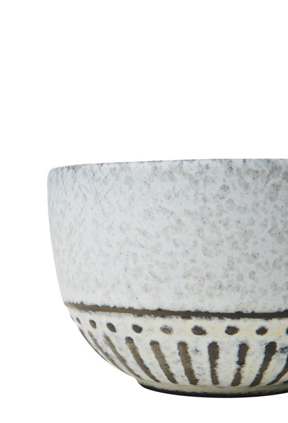 ANTONIA Skål, Grå/elfenben Affari of sweden