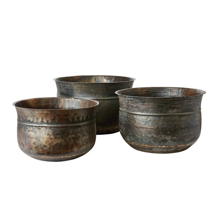 ROBUST Kruka, set om 3, Svart Affari of sweden