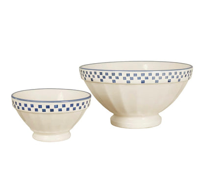 Skål Marion Ruta Blå Stor Strömshaga