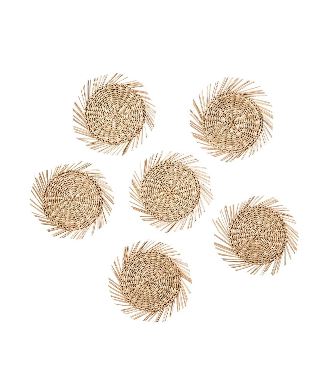 SUNNY Glasunderlägg, set om 6, Natur Affari of sweden