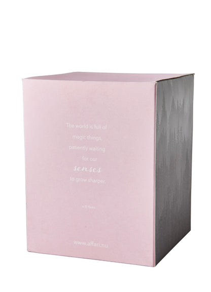 SENSE Doftljus med kupa Vanilla, Ljusrosa