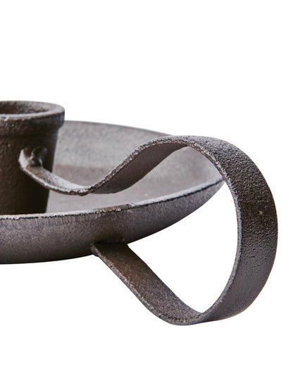 THOR Ljusstake, Svart/brun Affari of sweden