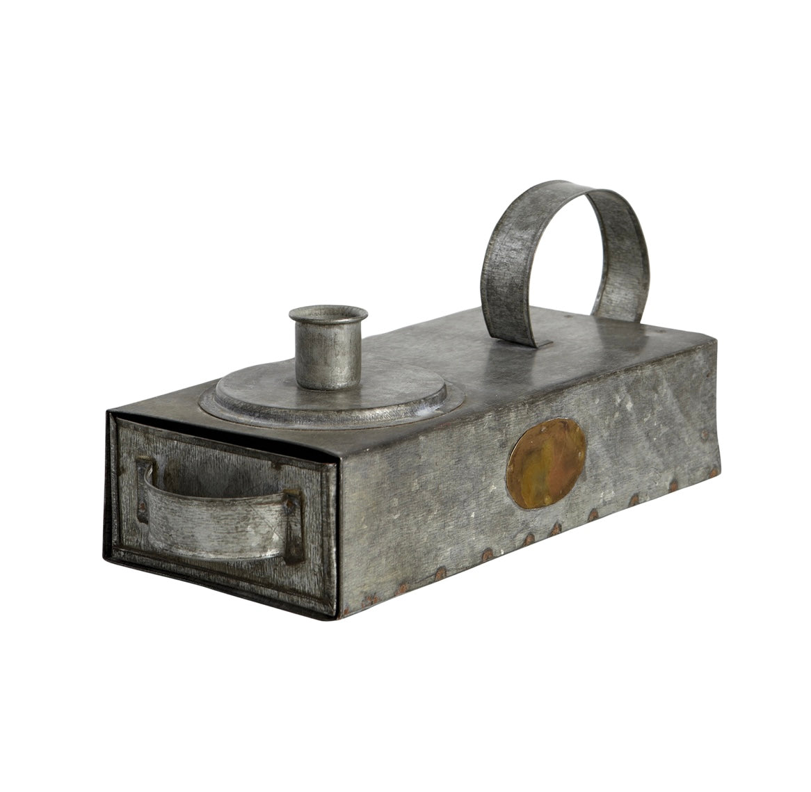 FENIX Ljusstake/ljuslåda, Grå Affari of sweden