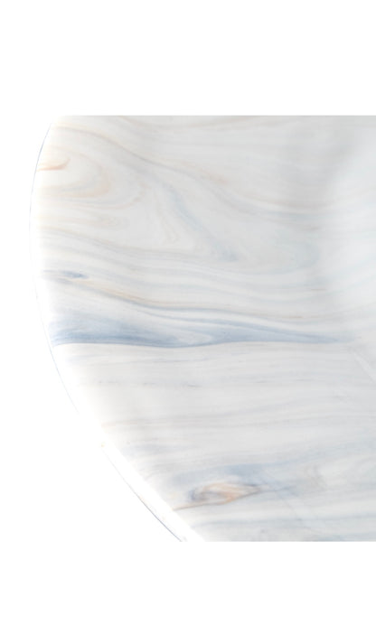 AMELIA Tallrik, Marmorerad 4-Pack Affari of sweden