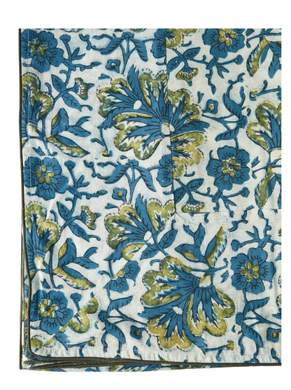 ZINNIA Bordsduk, Blå Affari of sweden