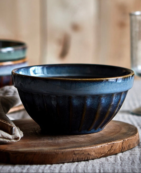 COSTA Skål L, Blå/flerfärgad Affari of sweden