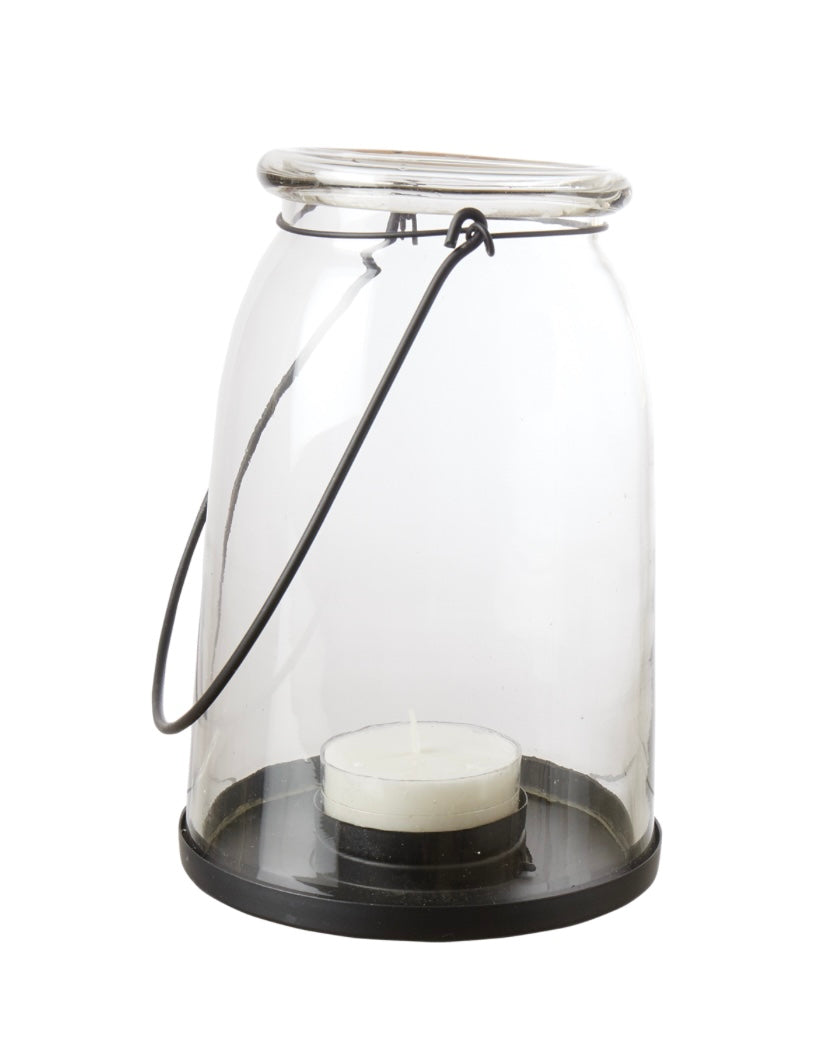 HELEN Hängande lykta, Klar/svart Affari of sweden